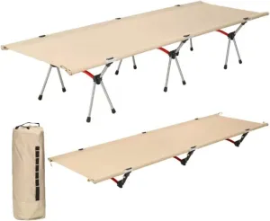 Folding Camping Cot Outdoor Camping Bed Travel Camping Cot Durability Sturdiness for Hiking Backpacking