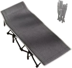 Folding Camping Cot,Camping Cot for Adults, Multifunctional Outdoor Portable Folding Bed Heavy Duty Steel Frame Guest Beds for Adults Hospital Accompanying Cots for Office Nap Travel(170*67*35cm)