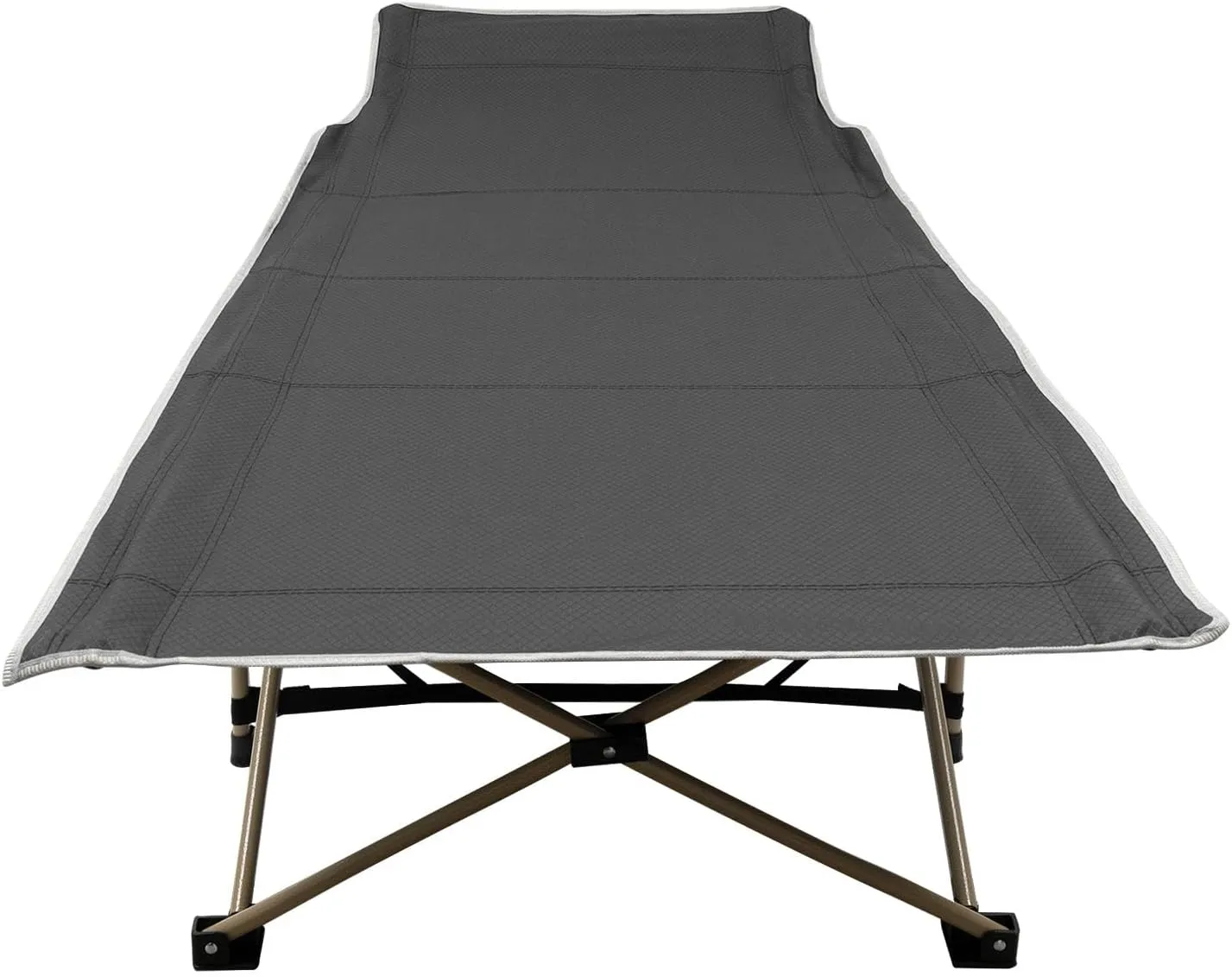 Folding Sleeping Cots, Portable Camping Cots, Outdoors Camping Cot for Outdoor Camp, Hiking, Travel, Beach, and Picnic Tent Cots (1, Gray)