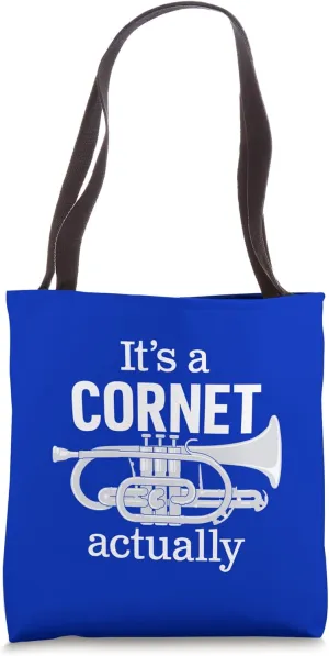 For Cornet Player in British Brass Band A Funny Cornet Tote Bag