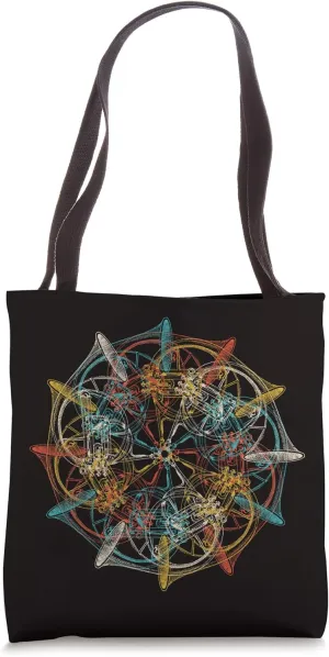 French Horn Vintage Marching Band Musician Tote Bag