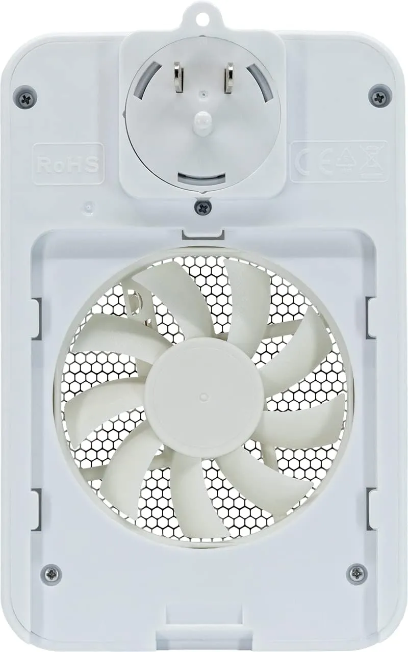 Fresh Products ourfreshe Plug In Air Freshener 30 Day Replace Messy Aerosols with Dry Fragrance For Use in Medium Sized Spaces White Dispenser 1 Pack