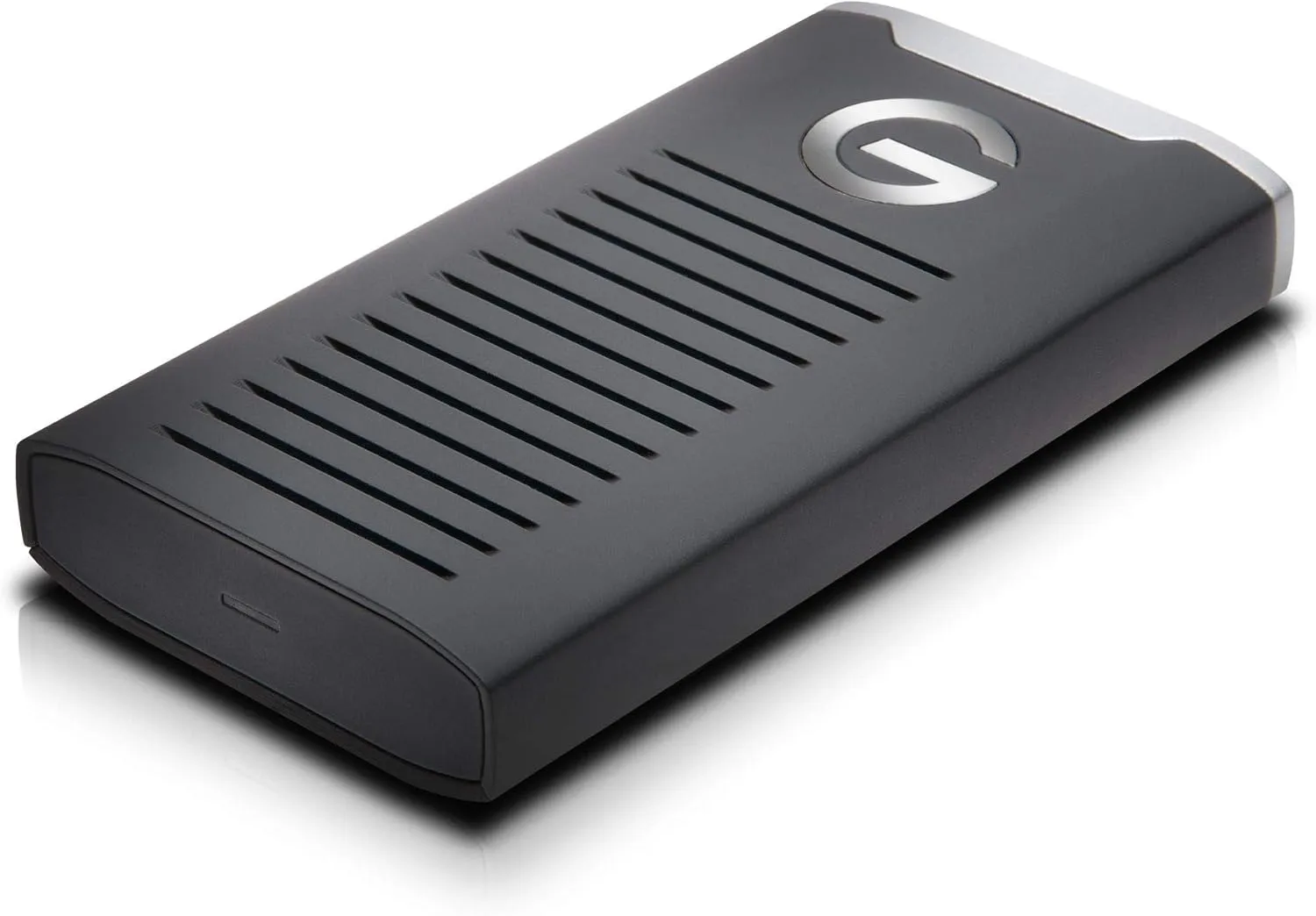 G-Technology 2TB G-DRIVE mobile SSD Durable Portable External Storage - USB-C (USB 3.1), Up to 560 MB/s - 0G06054-1, black