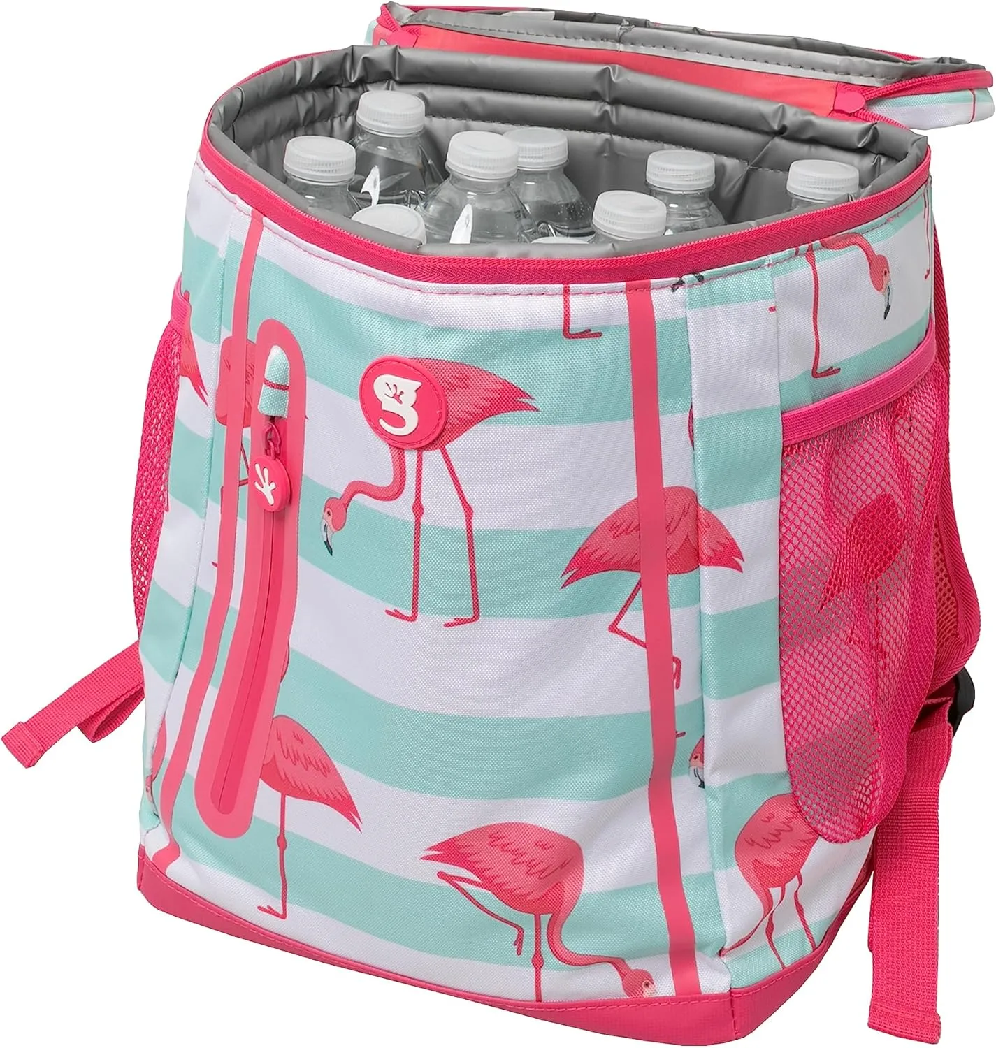 geckobrands Opticool Backpack Cooler – Insulated Leak-Proof Backpack for Travel and Outdoor Activities