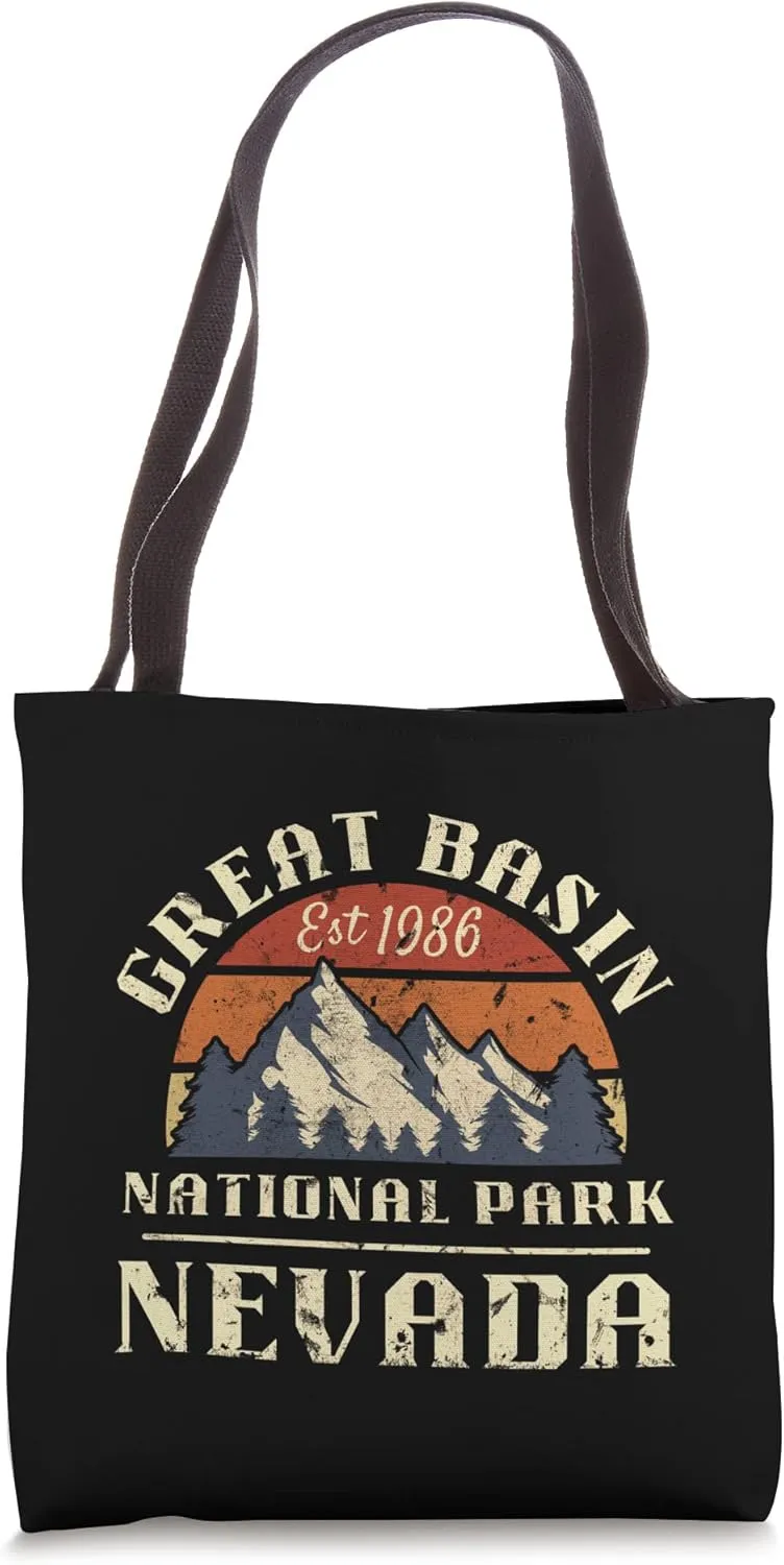 Great Basin Nevada Nature Hiking Mountains Outdoors Tote Bag