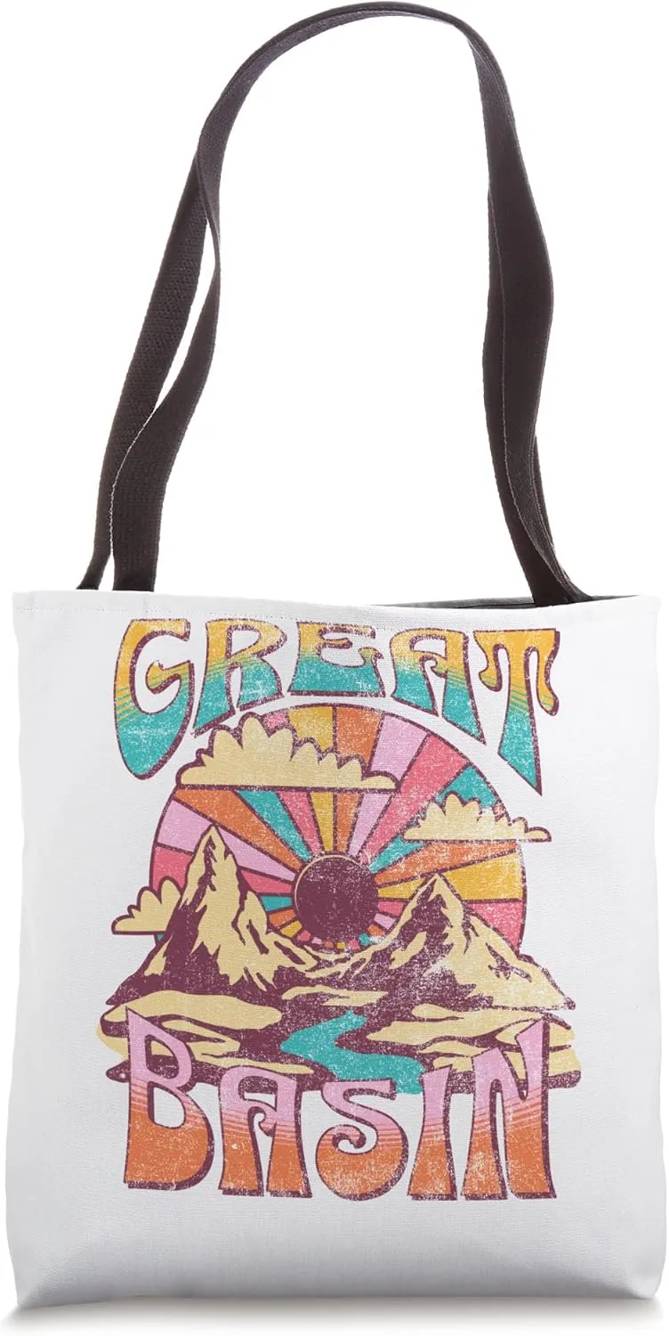 Great Basin Nevada Nature Hiking Mountains Outdoors Tote Bag