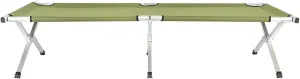 gt2-kj Portable Folding Camping Cot with Carrying Bag Army Green