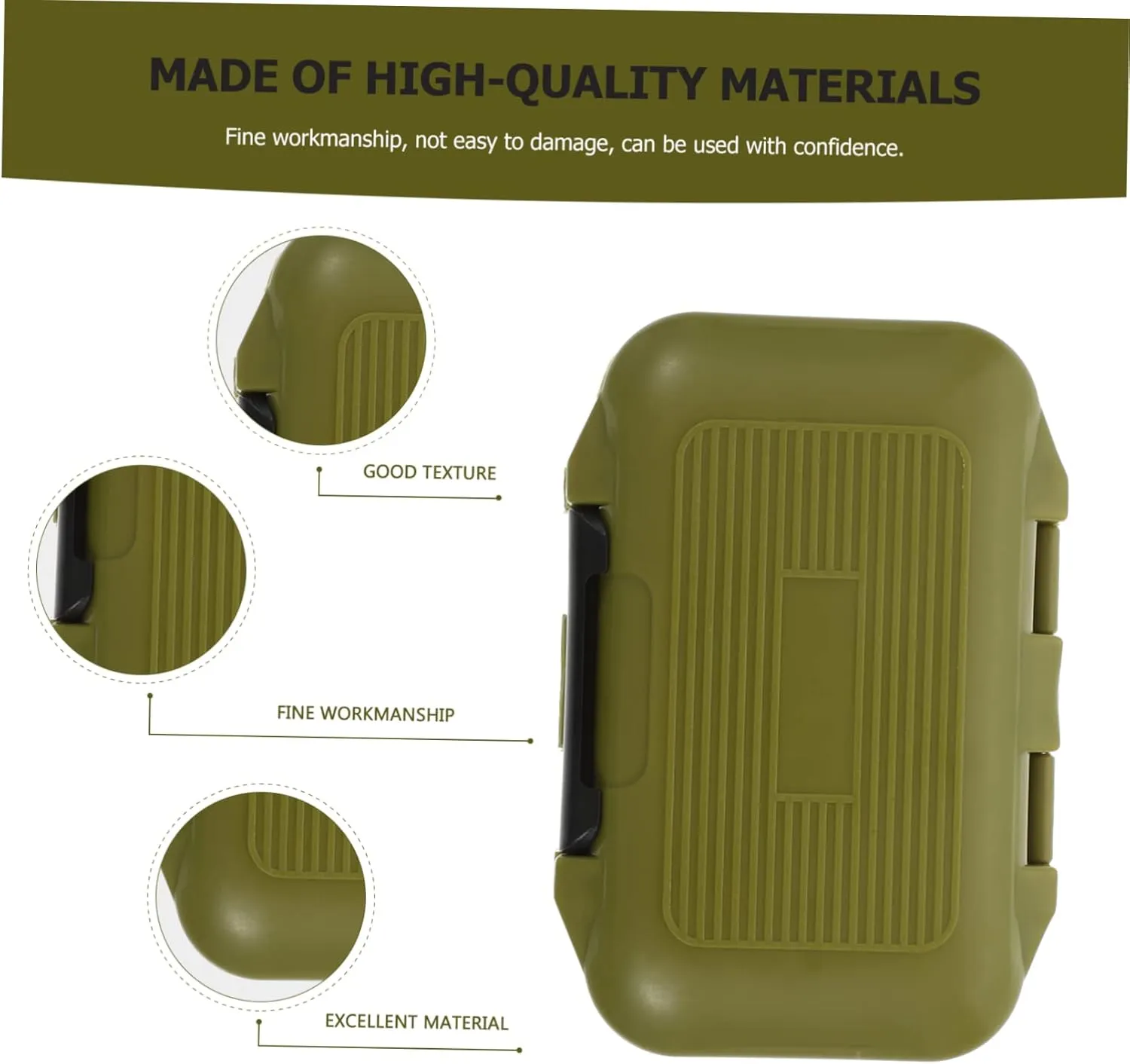 Happyyami 2 Pcs Box Fishing Box Large Hook Box Plastic