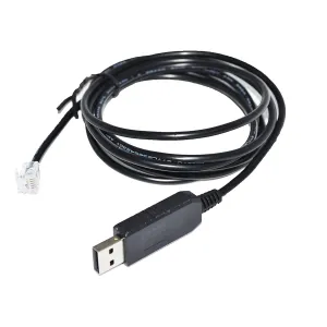 HFHYDZSW F/;TD/;1 USB to RJ11 P1 POORT Dutch SLIMME Meter Cable Fit Fit Compatible Iskra AM550 Landis GYR E350 KAIFA MA105 DSMR with DOMOTICZ ON RASPBERY(3m,Sagemcom XS210)