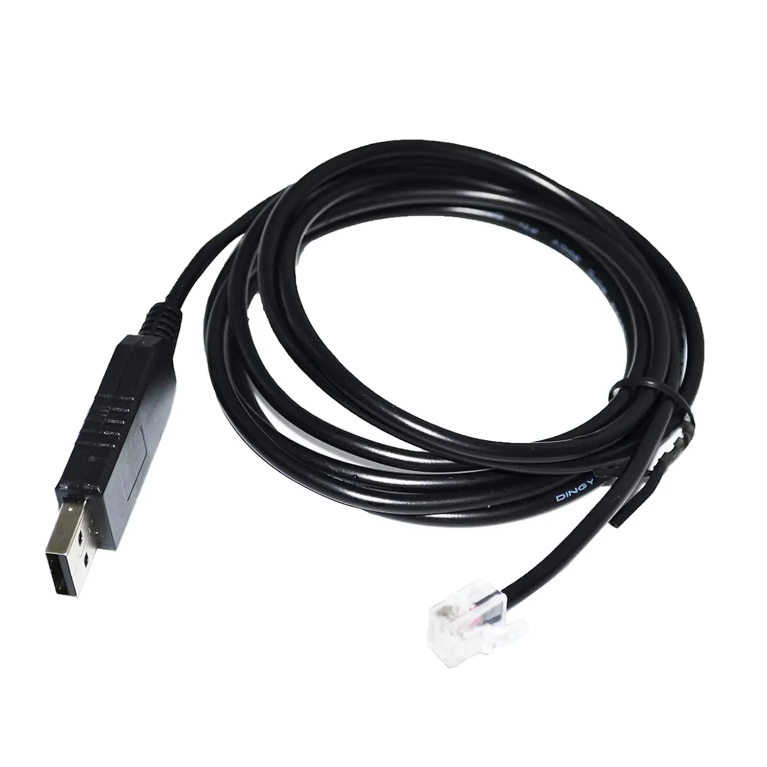 HFHYDZSW F/;TD/;1 USB to RJ11 P1 POORT Dutch SLIMME Meter Cable Fit Fit Compatible Iskra AM550 Landis GYR E350 KAIFA MA105 DSMR with DOMOTICZ ON RASPBERY(3m,Sagemcom XS210)