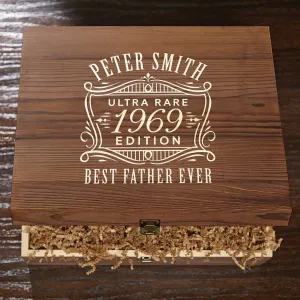 HomeWetBar Large Custom Wood Box Personalized Product