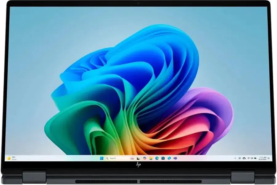 HP 2025 Laptop | OmniBook X Flip 2-in-1 | 16" 2880x1800 Touch OLED | Intel-8 Core Ultra 7 256V | 16GB LPDDR5 | 1TB SSD | Windows 11 Pro | Wi-Fi 7 - BT 5.4 - Backlit KB - 5MP Camera - Eclipse Gray