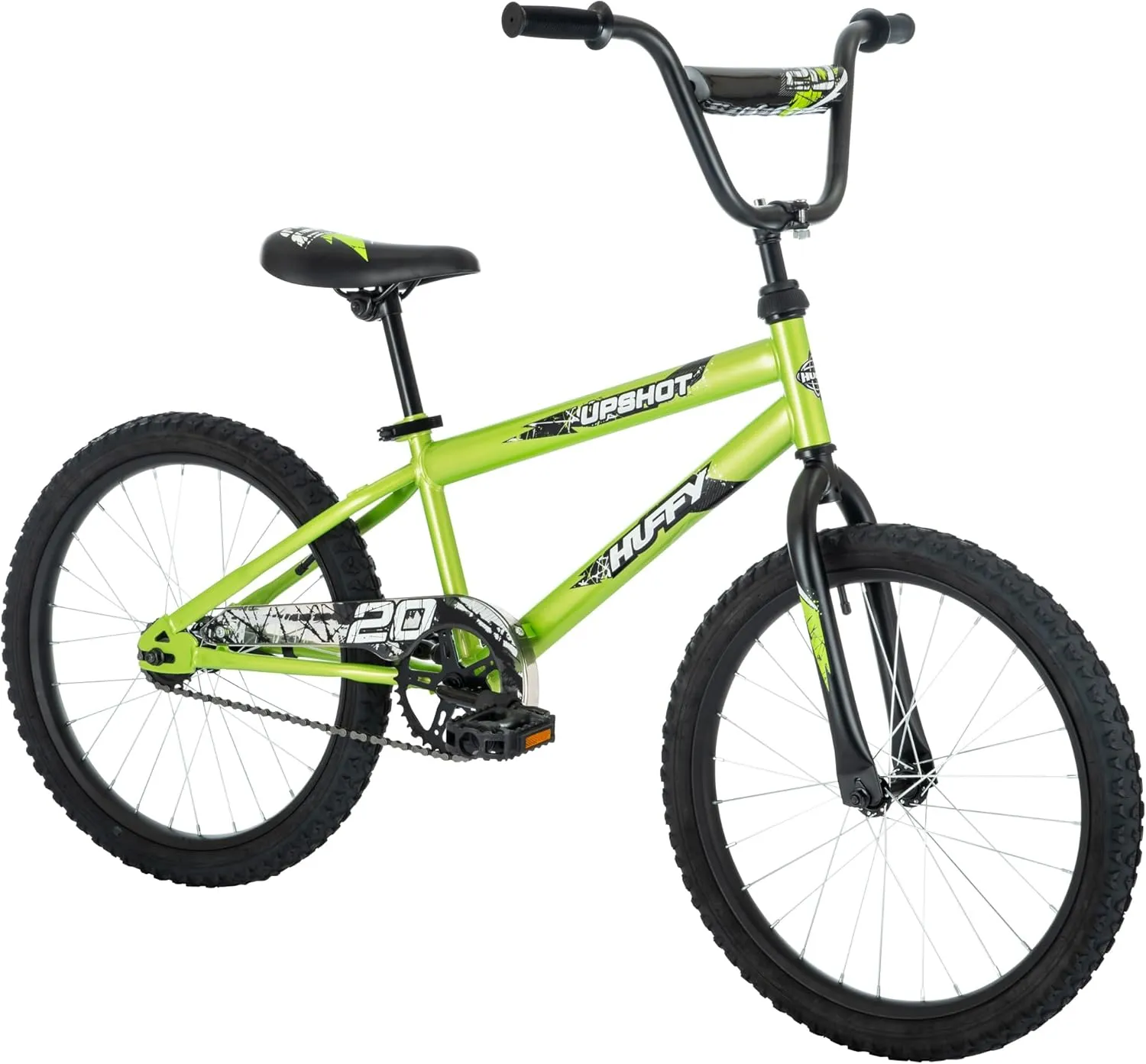 Huffy Upshot 12/16/20 Inch Boys' Bike for Kids, Ages 3  Years Old, Multiple Color Options, Removable Training Wheels (12" and 16" Only), BMX Design, Designed for Growth, Durable, Easy Assembly
