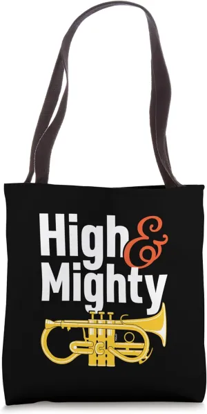Humour for Brass Band Musician A Funny Soprano Cornet Tote Bag