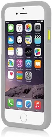 Incipio iPhone 6 Phenom Case - Retail Packaging - Dark Gray/Light Gray/Electric Lime