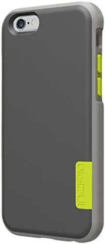 Incipio iPhone 6 Phenom Case - Retail Packaging - Dark Gray/Light Gray/Electric Lime