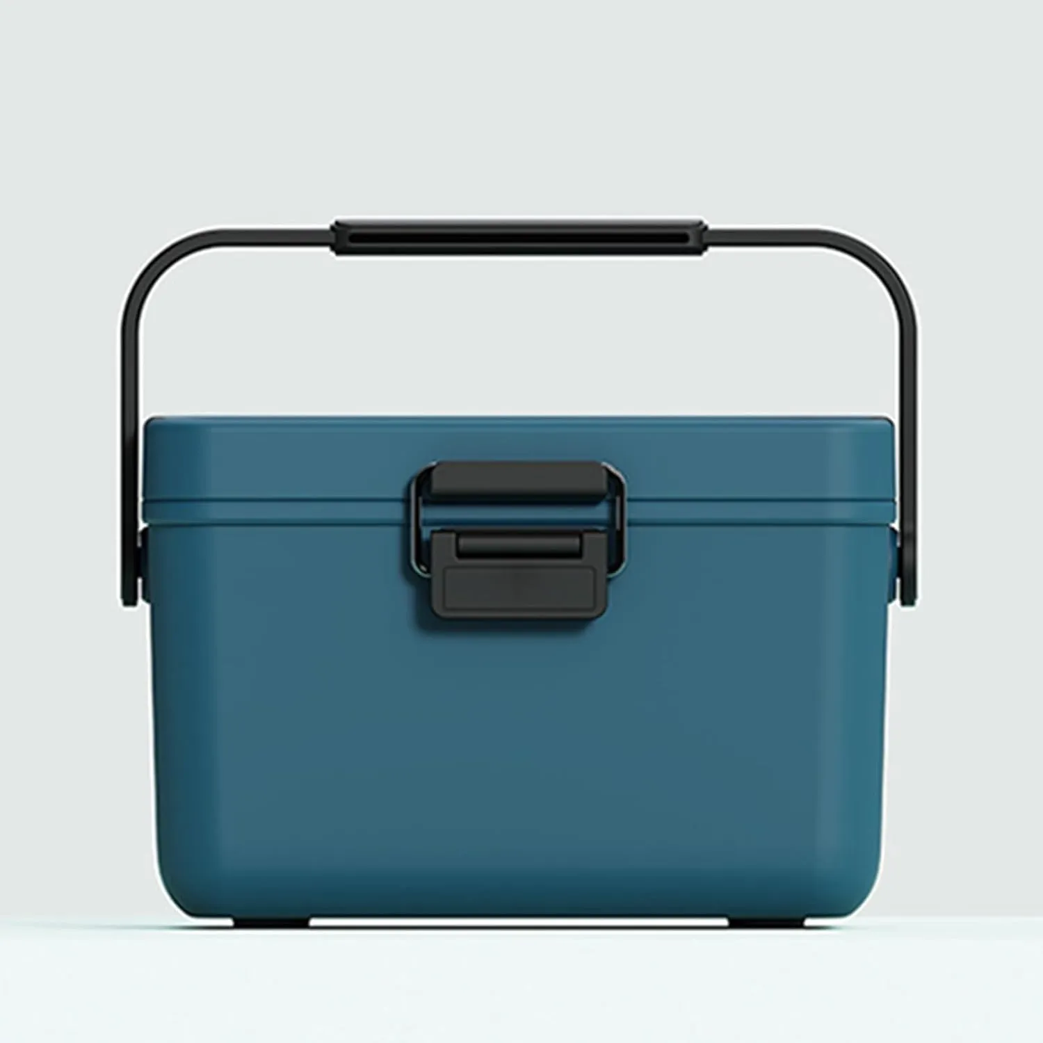 Insulated Mini Ice Chest with Portable Handles, 4qt Small Hard Cooler Lunch Box for Car Camping Picnic Beach Outdoor Cooler Refrigerated Box for Beach, Picnic, Camping, Boat