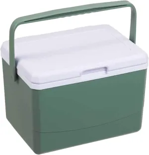 Insulated Portable Cooler, Hard Cooler Lunch Box, 5L Large Capacity Insulated Portable with Handle, for Camping, Picnic, Beach