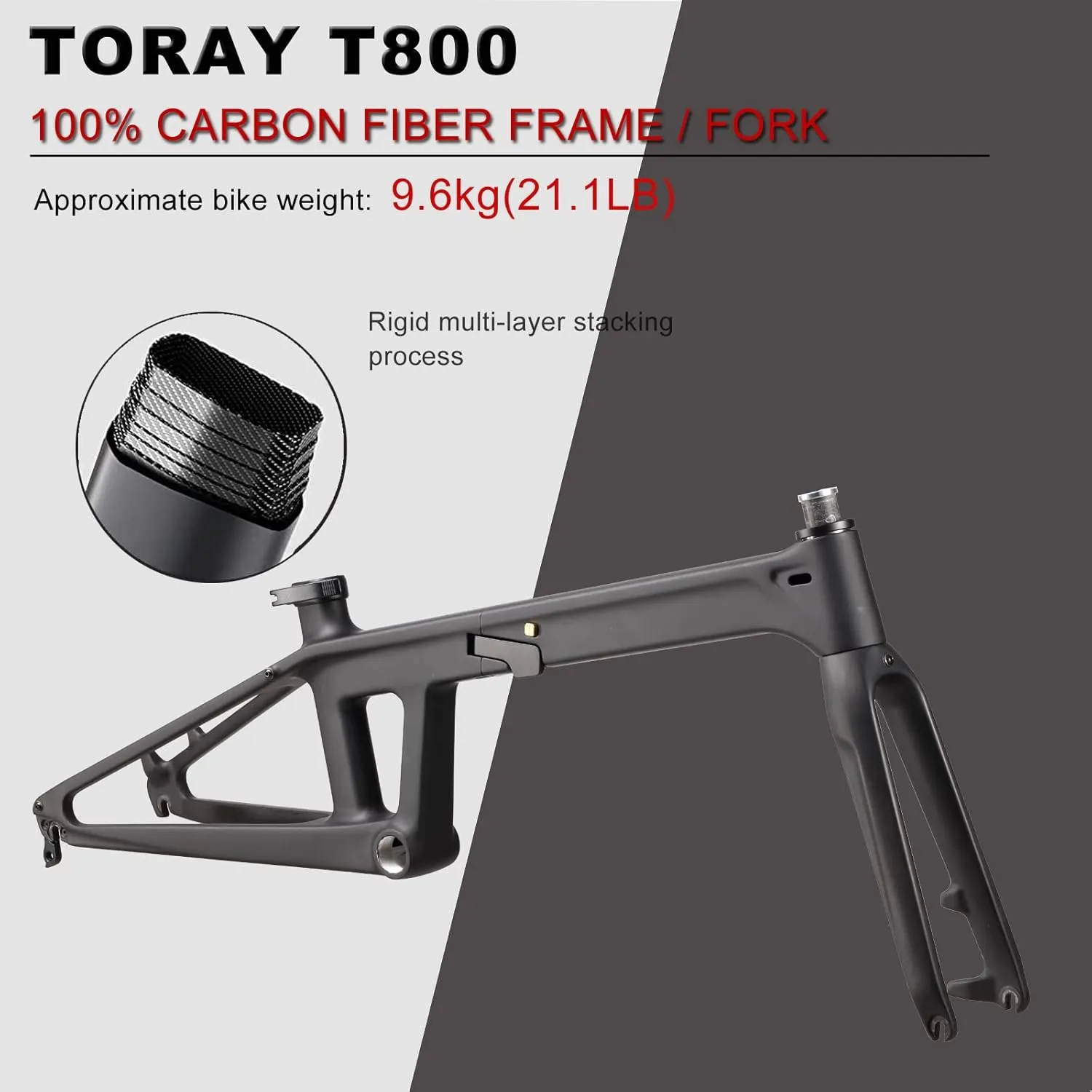 KABON Folding Bike for Adults, Carbon Fiber Mini Compact Folding Bike for Women Commuters City Foldable Bicycle 20inch Wheel