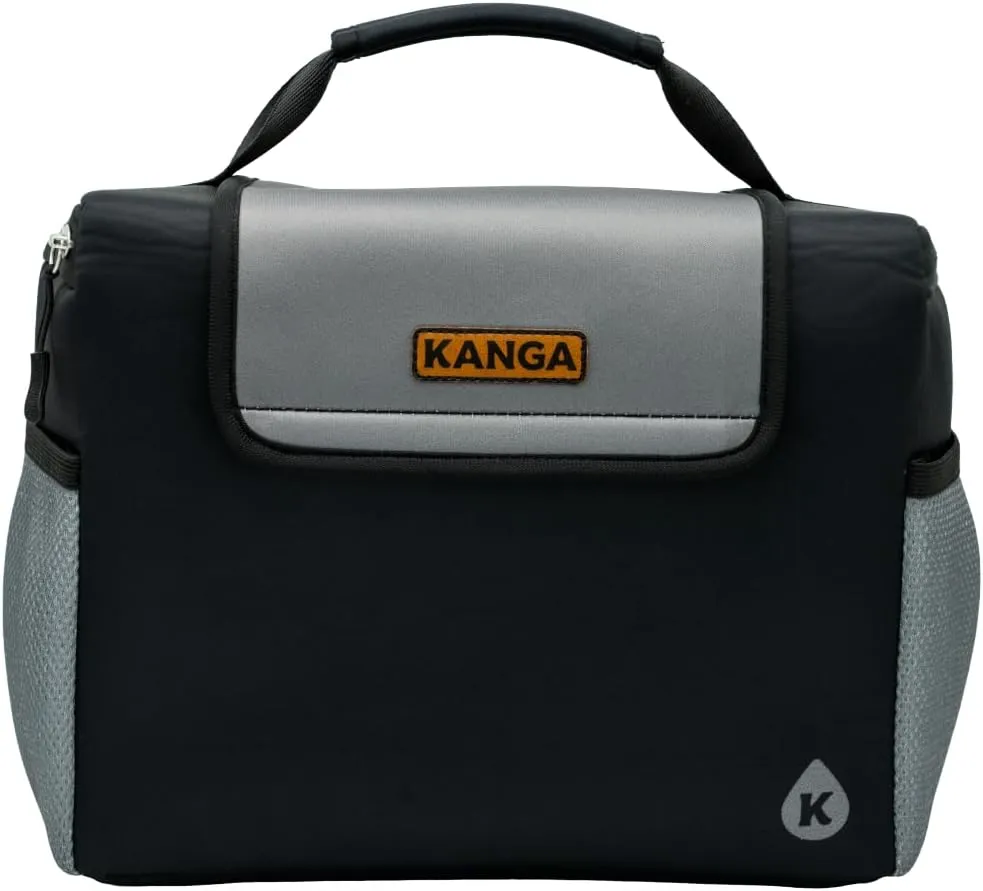 Kanga Softside Cooler Insulated Lunch Box - 4 Layer Insulation Drink Cooler for Food, Snacks, Can Beer and Seltzers - Leak Proof and Durability Tested - Kanga Brew Box