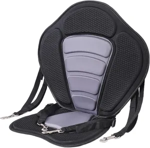 Kayak Padded Seat Canoe Seat Adjustable Cushion Cushioned Fishing Seat Universal High Backrest