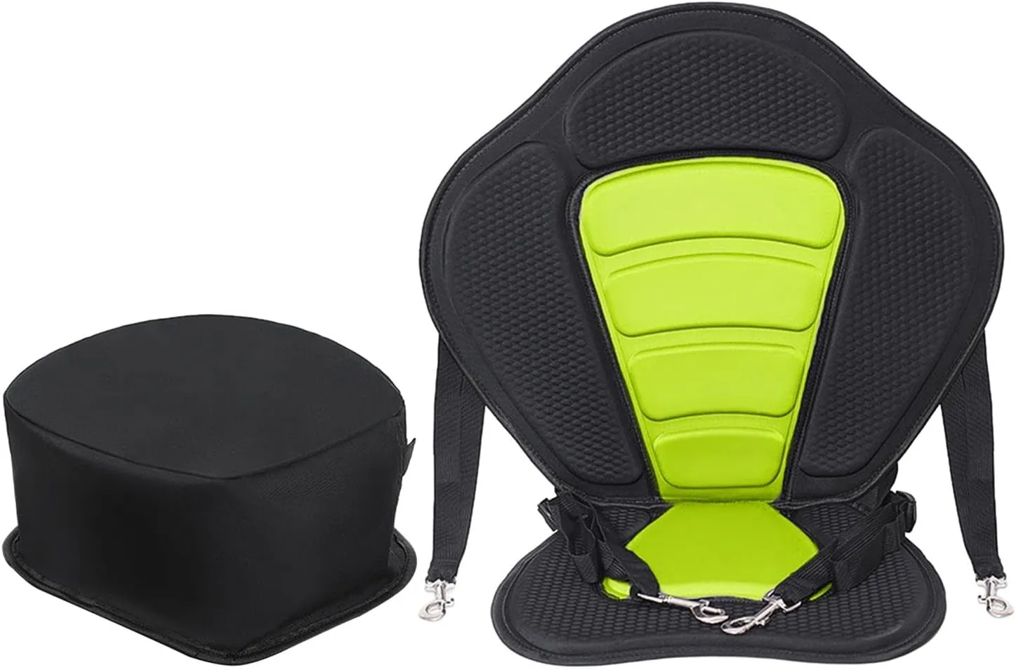 Kayak Padded Seat Canoe Seat Boat Seat Cushioned Adjustable for Rafting Drifting Inflatable Paddleboard