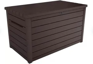 Keter XXL 230 Gallon Plastic Deck Storage Container Box Outdoor Patio Garden Furniture 870 Liters