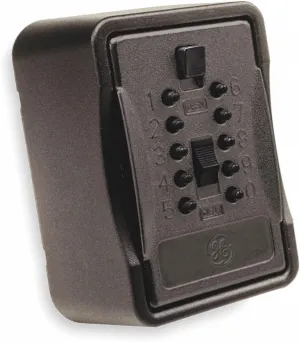 Kidde AccessPoint 001267 KeySafe Pro Multiple Key, Pushbutton, with Cover, Black