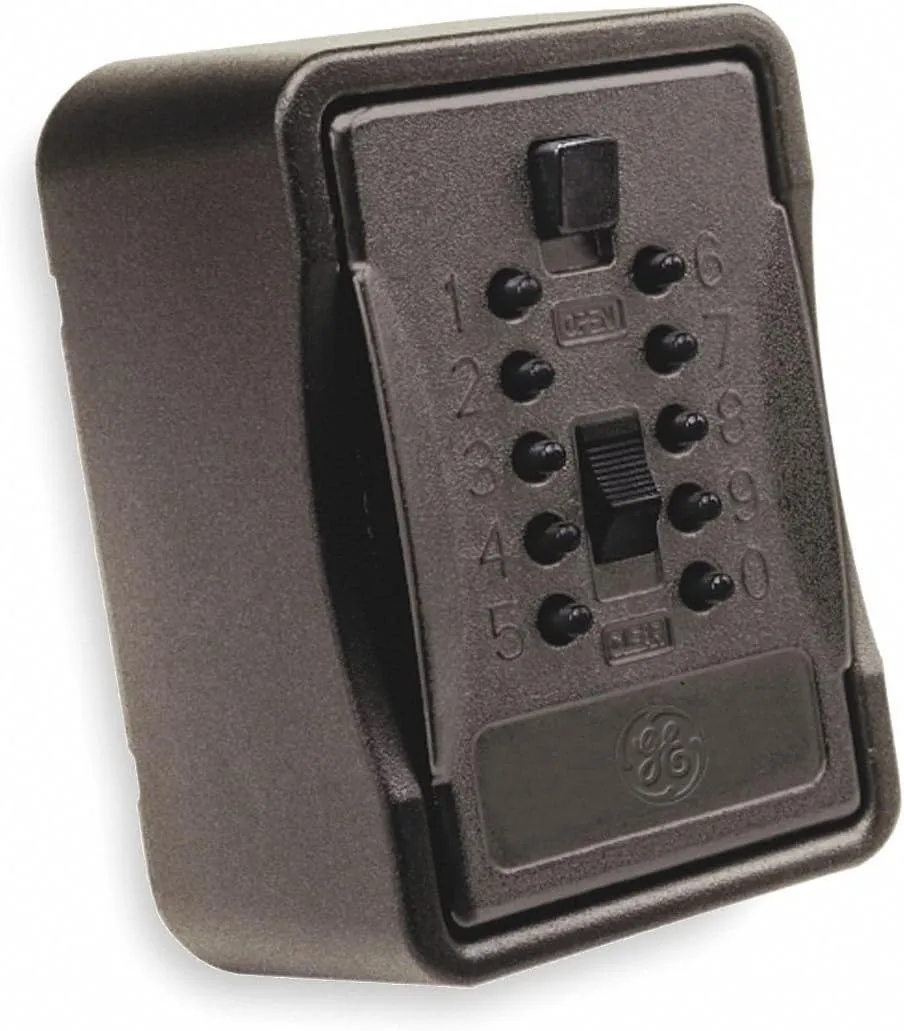 Kidde AccessPoint 001267 KeySafe Pro Multiple Key, Pushbutton, with Cover, Black