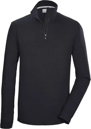 KSW 95 1/4-Zip Mid-Layer (Men's), Black/Blue, 2X-Large
