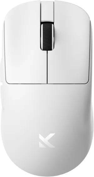 L7 Ultra Wireless Gaming Mouse, PAW3950 42K Sensor, Wireless/Wired Dual 8K Polling, 39g Ultra-Light Weight, 2.4GHz RF/BT/Wired Tri-Mode Connection (Ultra-PAW3950 42K Sensor, White)