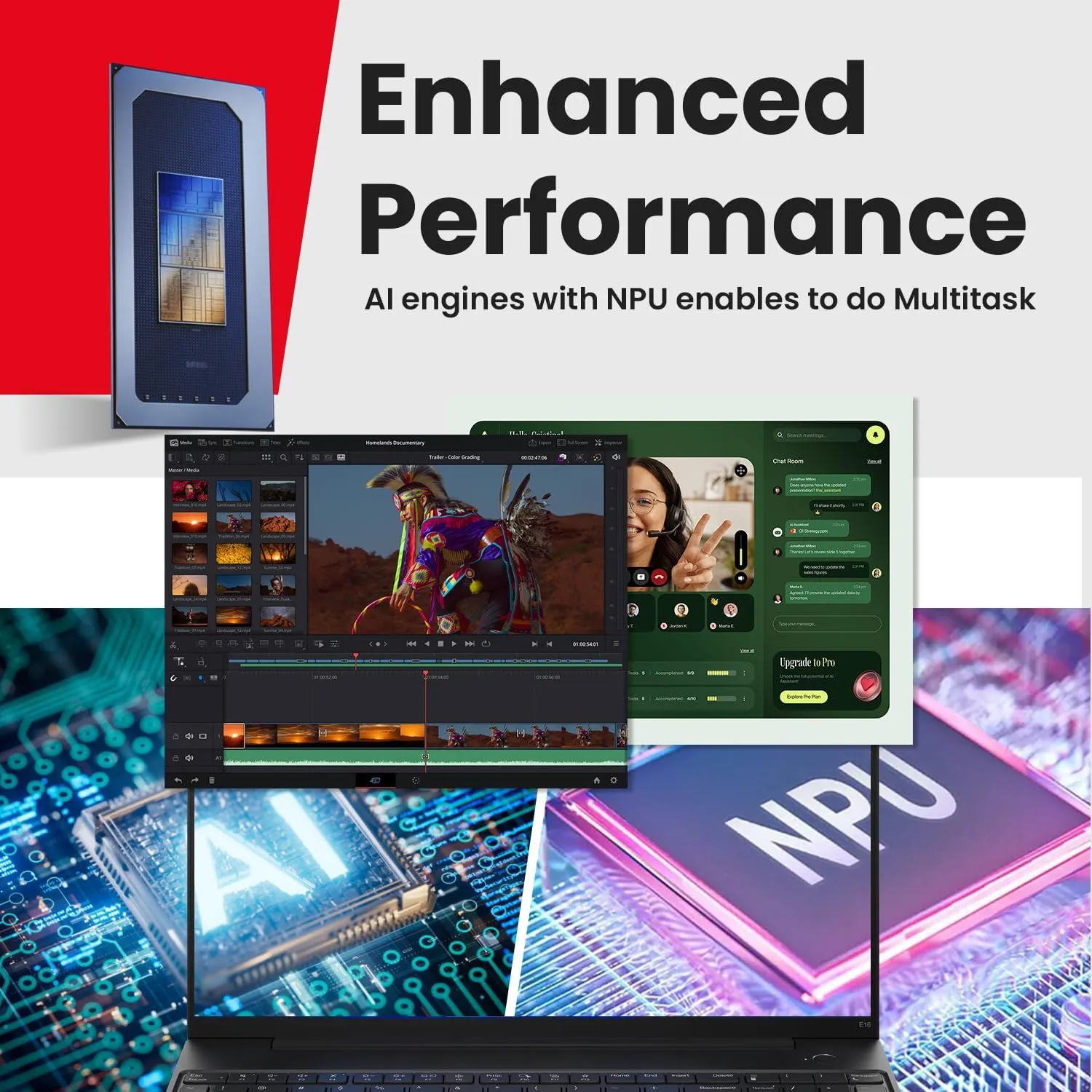 Lenovo ThinkPad E16 AI-Optimized Business Laptop, 16" FHD , Intel Core Ultra 7 155U, 64GB DDR5 RAM, 2TB SSD, Fingerprint, Backlit, HDMI, Wi-Fi 6, Windows 11 Pro, Bundle with Targus Docking Station