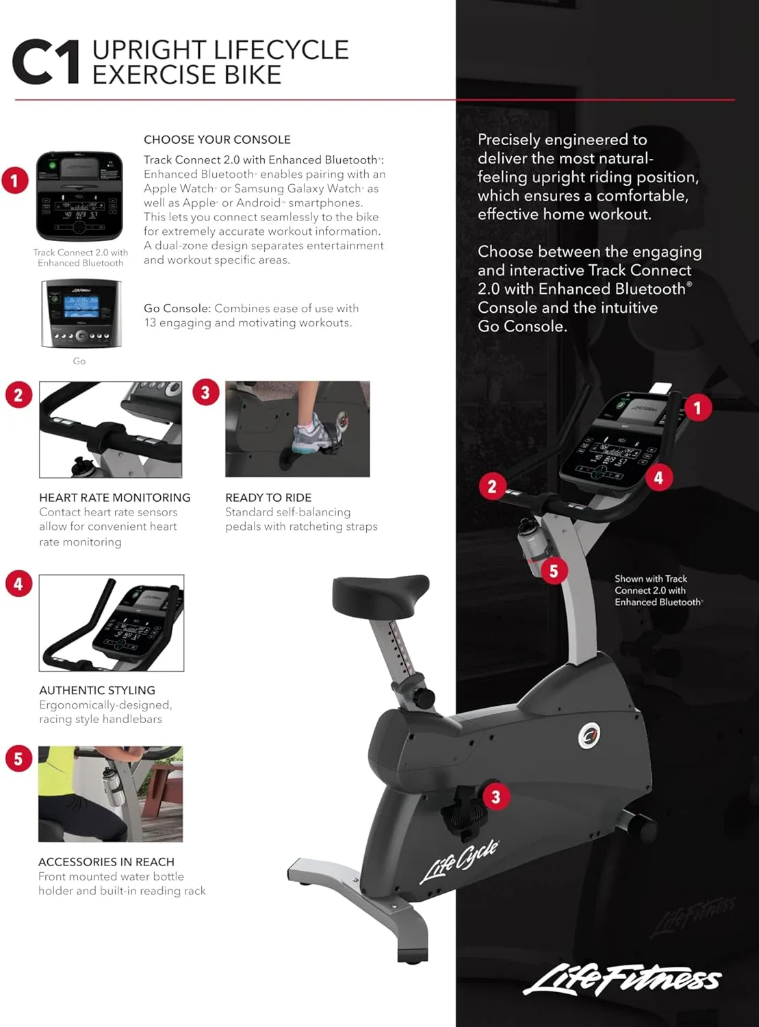 Life Fitness Life Fitness Upright Lifecycle