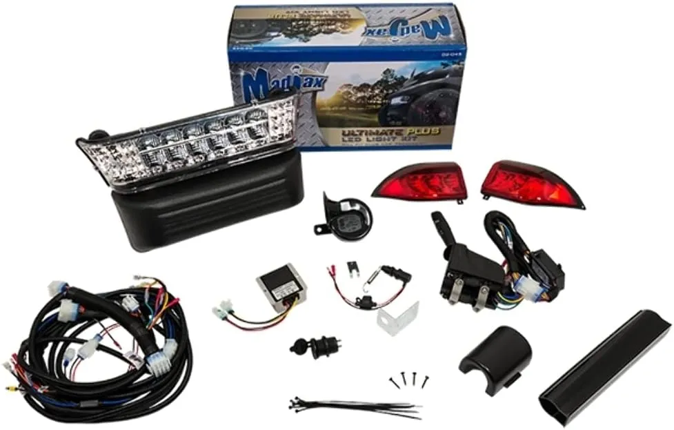 MadJax Ultimate Plus LED Light Bar Kit for Club Car Precedent Golf Cart Models | Compatible with 2004-2021 Precedent Models