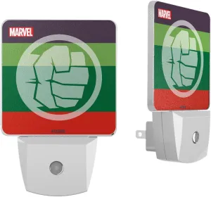 Marvel Avengers Hulk Sigil Night Light 2-Pack