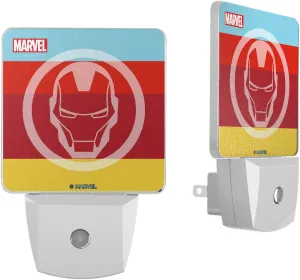 Marvel Avengers Iron Man Sigil Night Light 2-Pack