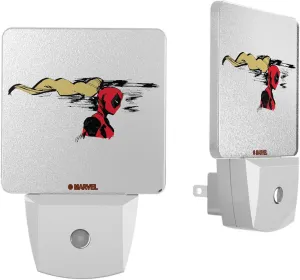 Marvel Ladypool Badge Night Light 2-Pack