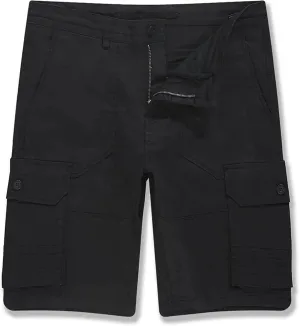 Men OG Barbados Cargo Field Camp Shorts (Black)
