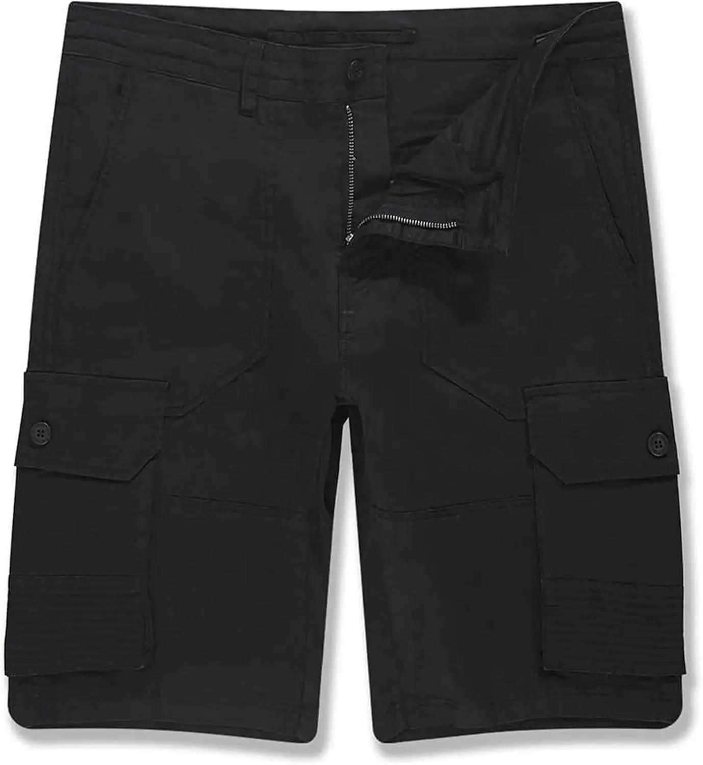 Men OG Barbados Cargo Field Camp Shorts (Black)