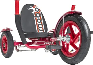 Mobo Mity Sport Safe Tricycle. Toddler Big Wheel Ride On Trike. Pedal Car, Red Large