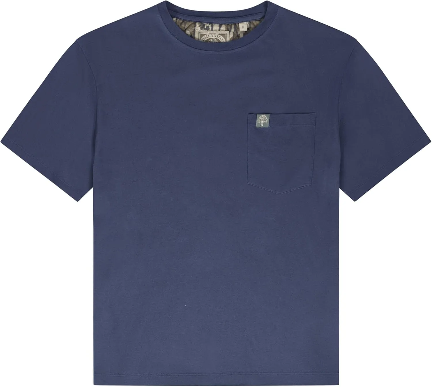 Mossy Oak Cottrell Camp Tee – 100% Cotton, Pre-Shrunk, Soft Feel Peached Fabric with Chest Pocket, 2-Way Stretch
