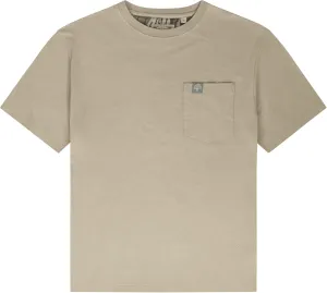 Mossy Oak Cottrell Camp Tee – 100% Cotton, Pre-Shrunk, Soft Feel Peached Fabric with Chest Pocket, 2-Way Stretch