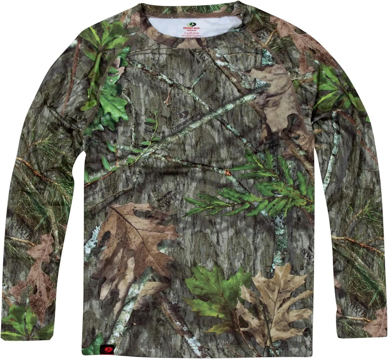 Mossy Oak Men's Hunting Shirt Camo Clothes Long Sleeve
