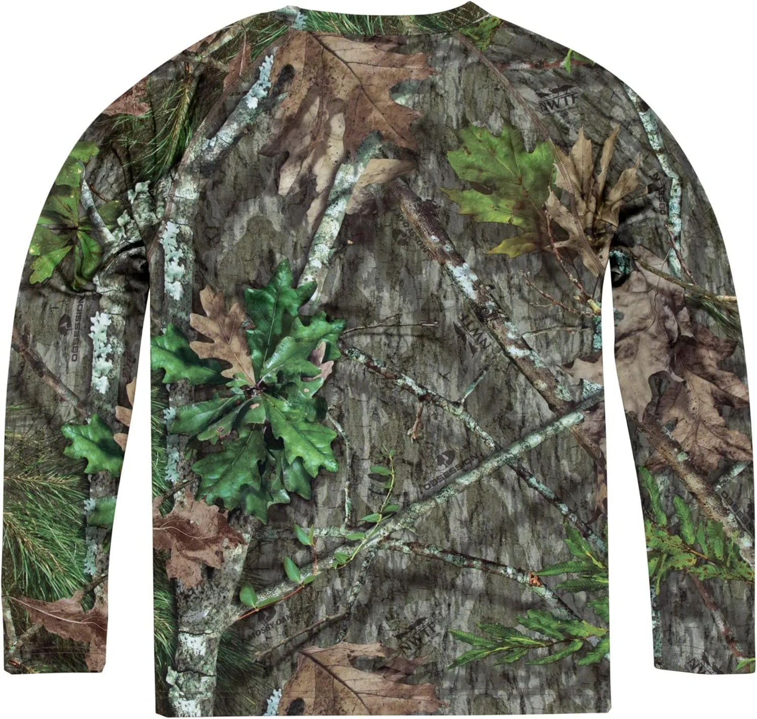 Mossy Oak Men's Hunting Shirt Camo Clothes Long Sleeve