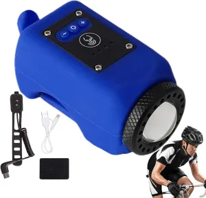 Mountain Bikes Bell - 110db Waterproof Cycling Bell, USB Charging Electronic Horn | Loud Bikes Horn, Alarm Sound with Long Battery Life, Ideal for Mountain and City Bikes, Safe Riding Accessory