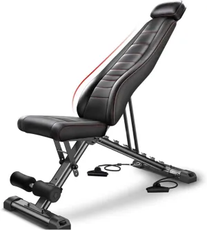 Multifunctional Adjustable Weight Benches for Full Body Workout Bench Foldable Flat/Incline/Decline Bench Press Supine Board Full Body Incline