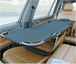 Non-Inflatable Car Mattress, Portable Folding Camping Cot Car Trave Bed,Outdoor Camping Bed,Easy to Clean,Suitable for The Rear Seat of Most Cars,Office Outdoor Camping Bed