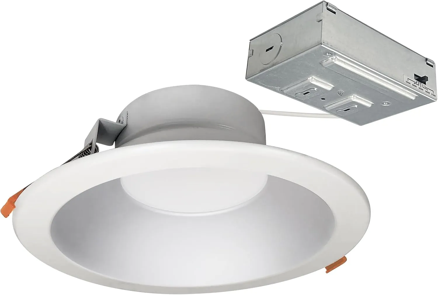 Nora NLTH-81TW-HZMPW Theia LED Downlight with Selectable CCT (2700K/3000K/3500K/4000K/5000K), No Housing Required