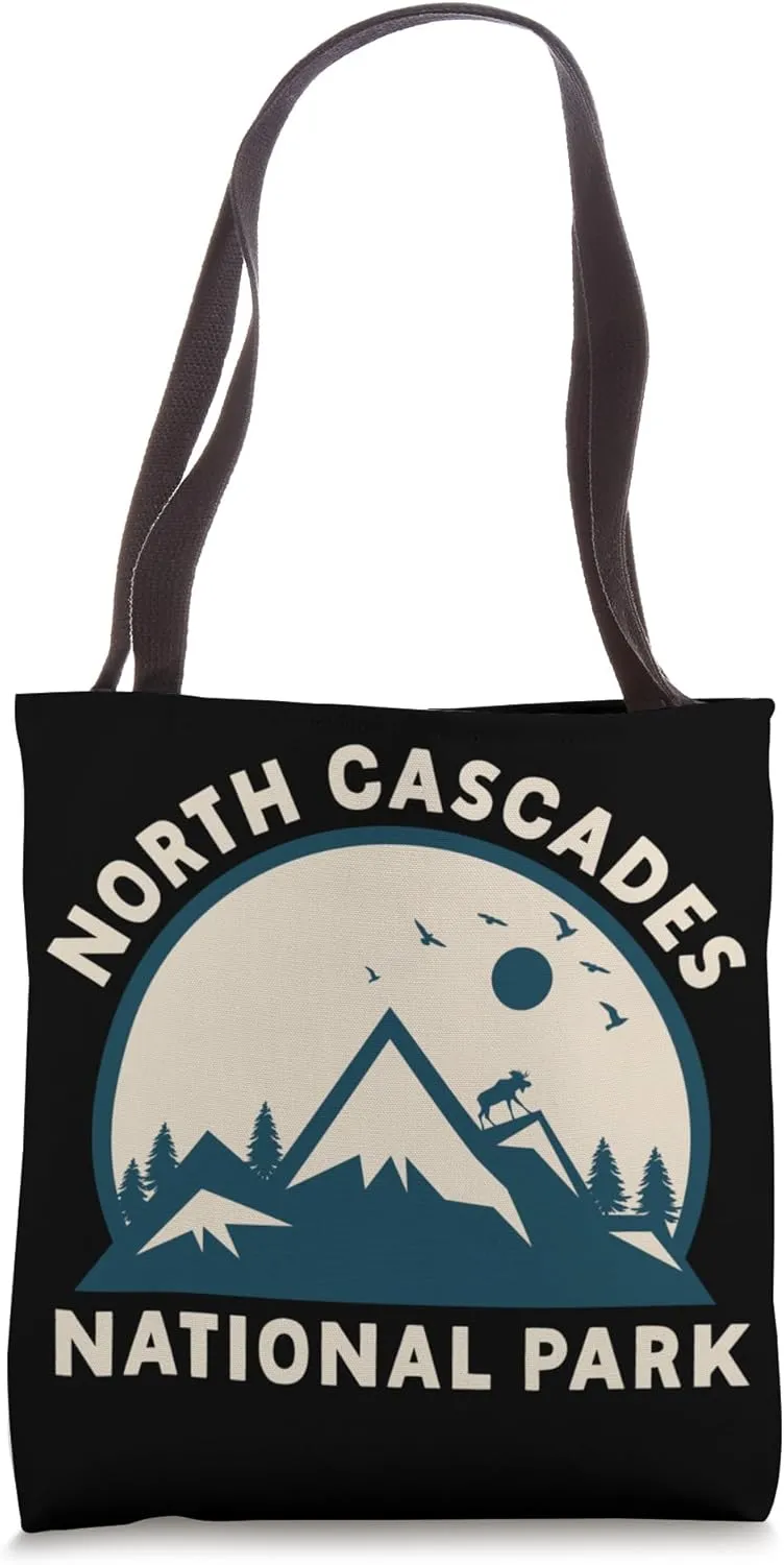 North Cascades National Park Hiking Vacation Tote Bag