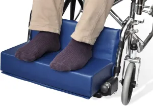 NYOrtho Wheelchair Foot-Rest Extender Elevating Pad - Leg Cushion Protector | Secures Easily with Quick-Release Strap Seat Widths 16" - 20", 3" Foot Platform